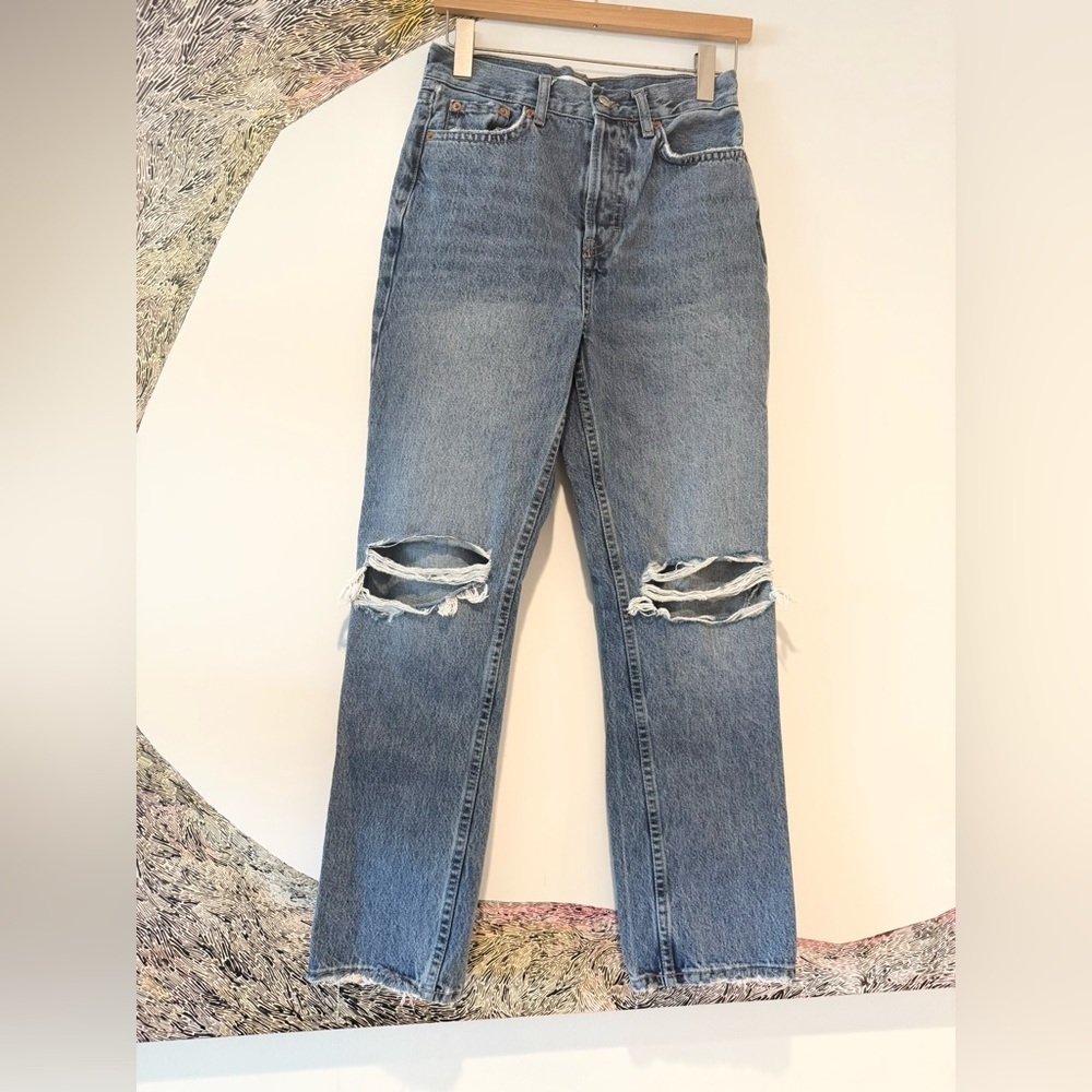Topshop DAD high rise jeans 26